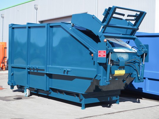 Compacteur à déchets pour multibennes: Avermann Umwelttechnik